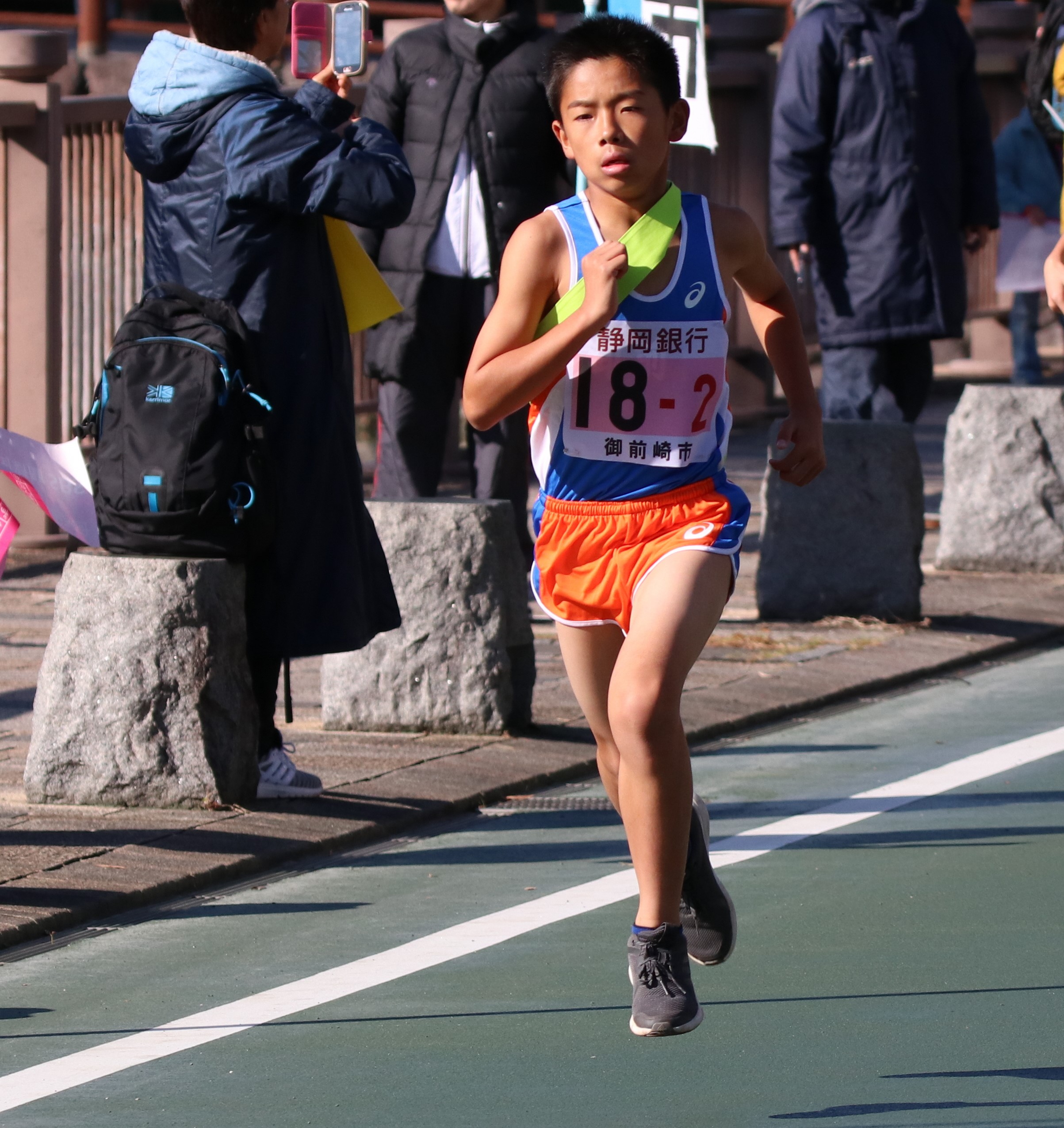 市町駅伝出場 がんばりました 御前崎市立浜岡北小学校